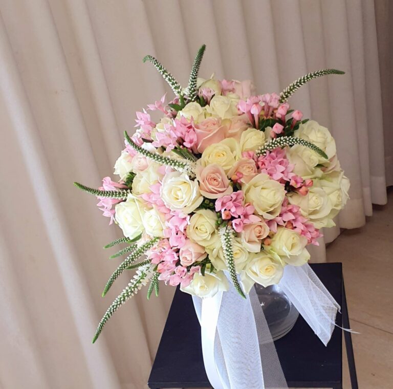 סחלבים זר פרחים לכלה